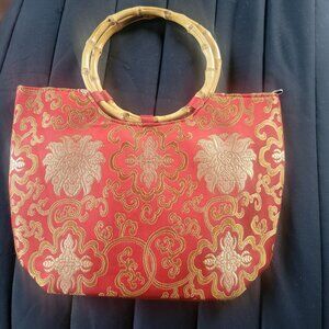 Red vintage bag